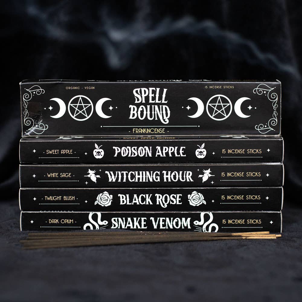 Pack of 15 Snake Venom Dark Opium Incense Sticks
