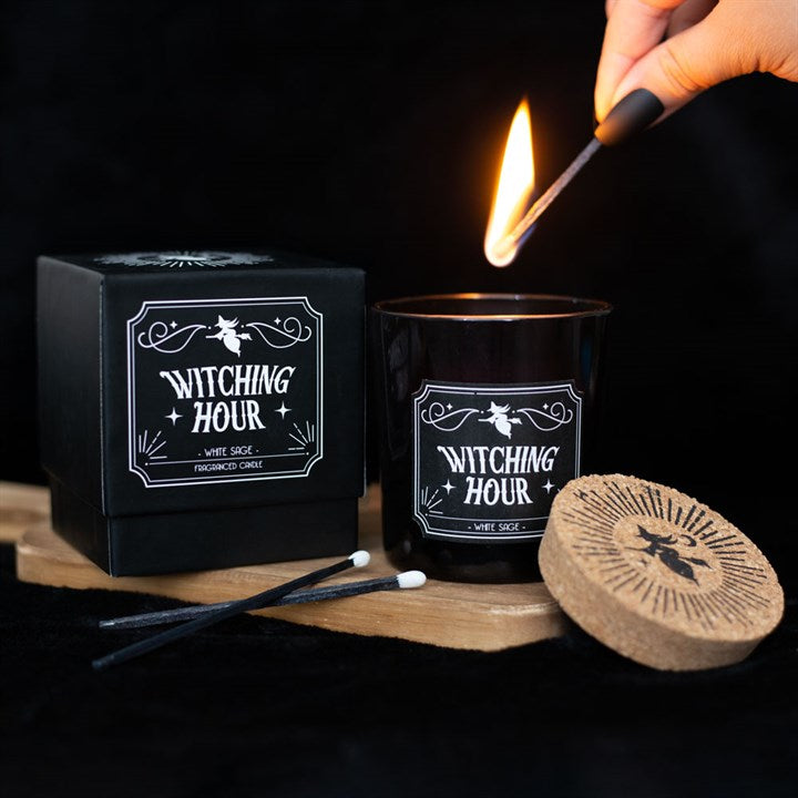 Witching hour White Sage Candle