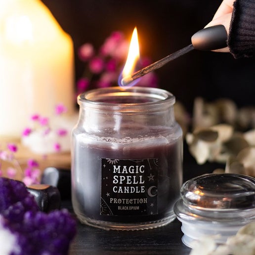 Opium 'Protection' Spell Candle