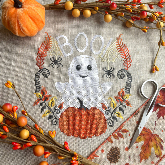 Boo Ghost - Cross Stitch Kit