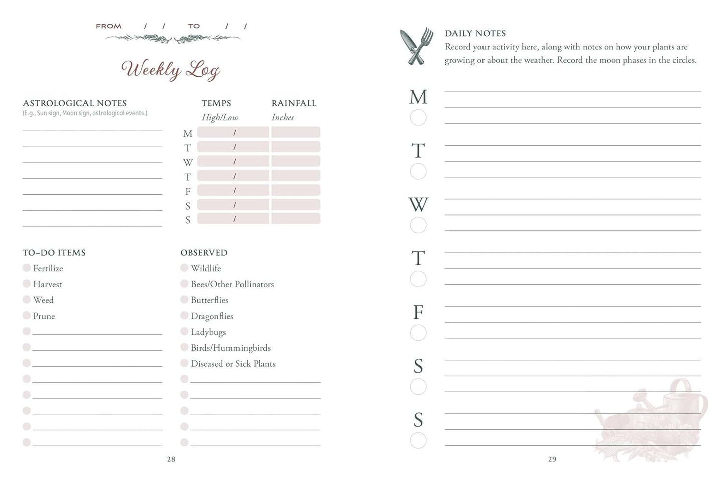 Green Witch's Garden Journal