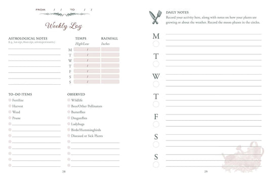 Green Witch's Garden Journal