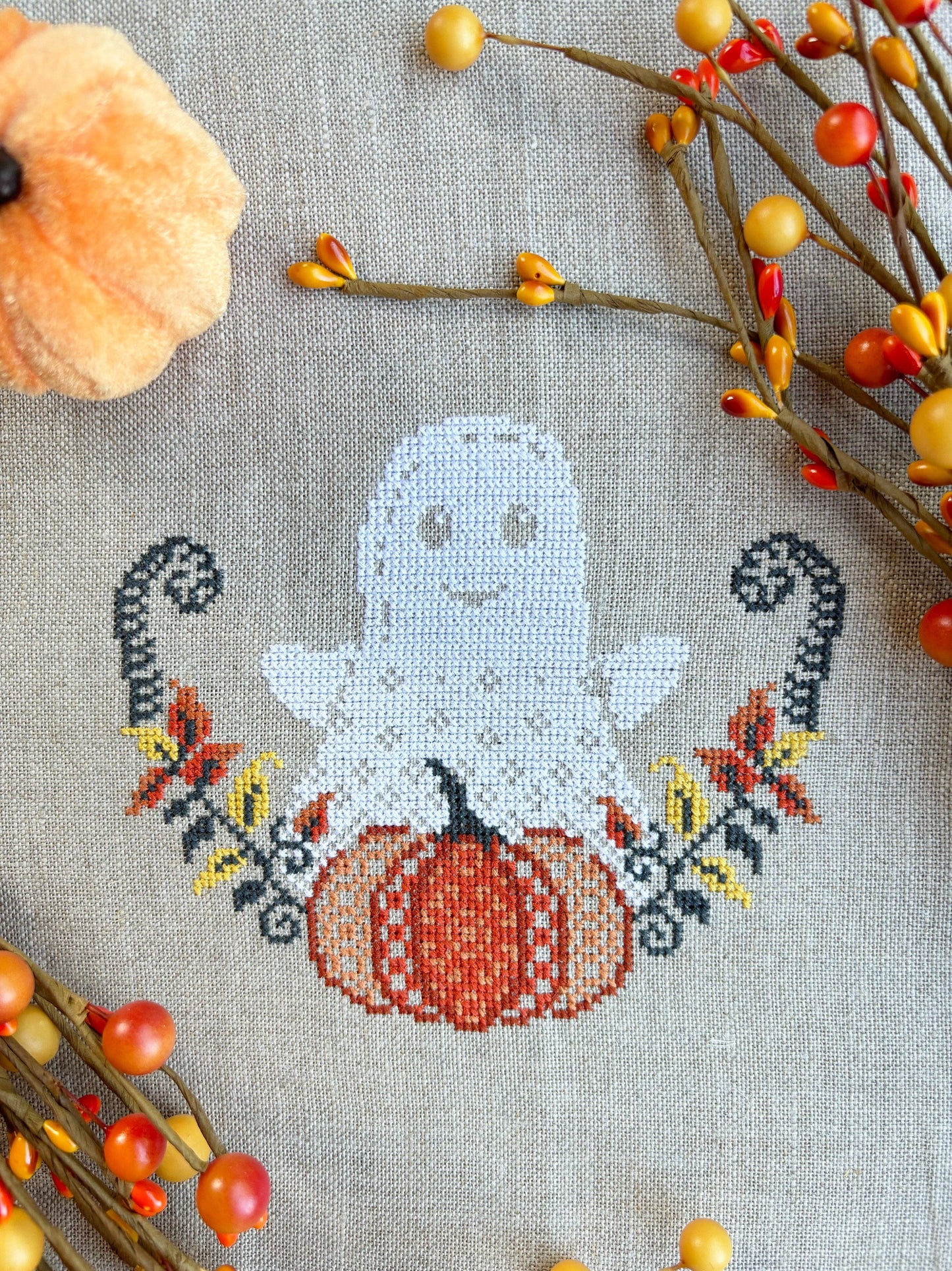 Boo Ghost - Cross Stitch Kit