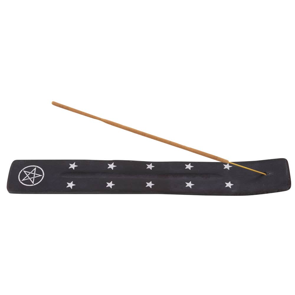 Pentagram Wooden Incense Ash Catcher