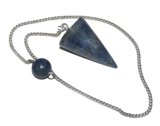 Lapis Lazuli Cone Pendulum