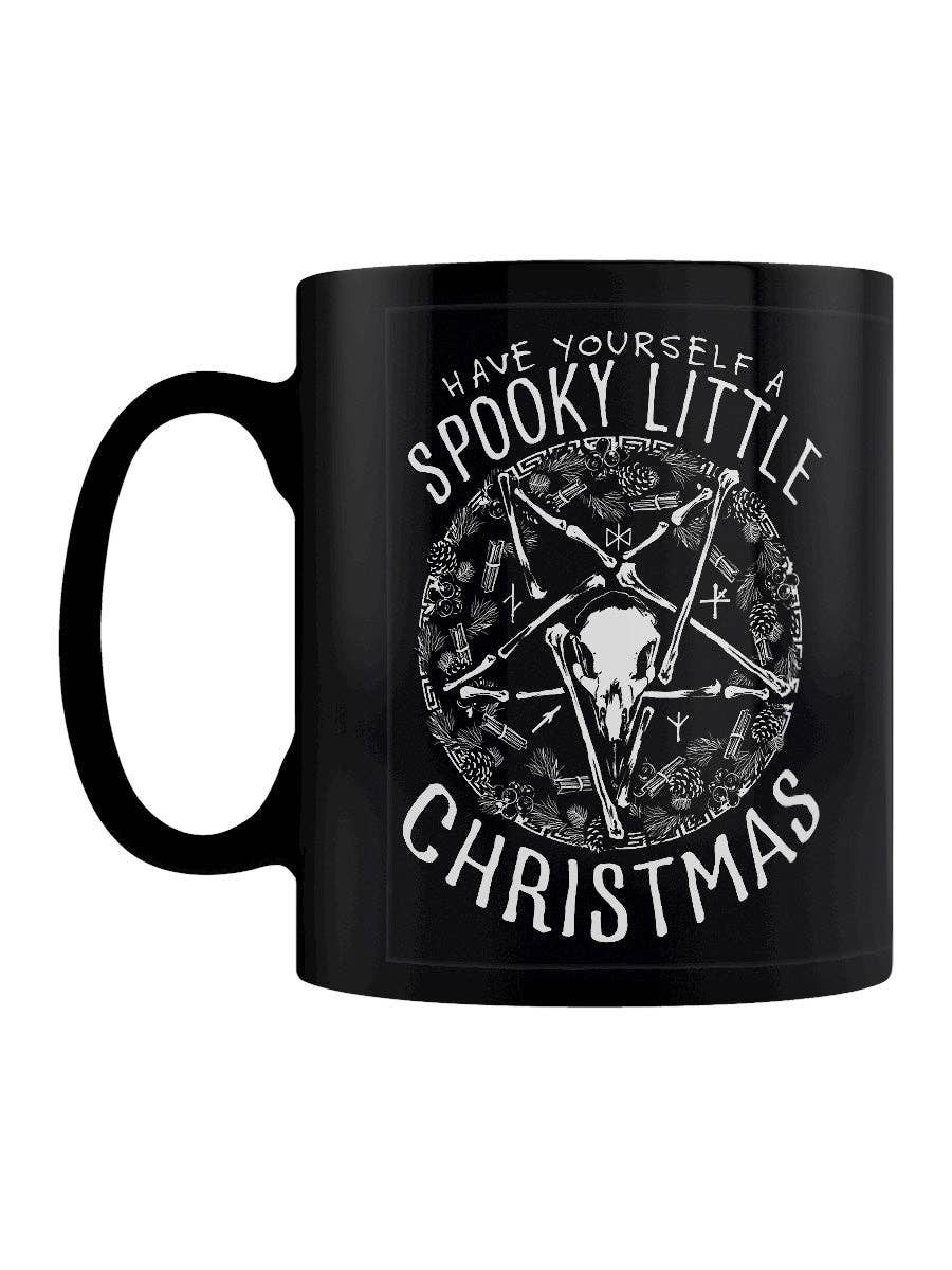 Have Yourself A Spooky Little Christmas Black Mug