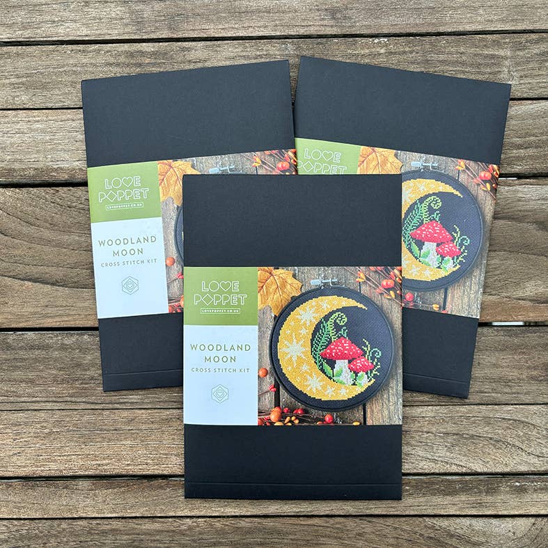 Woodland Moon - Cross Stitch Kit