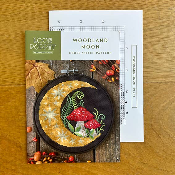 Woodland Moon - Cross Stitch Kit