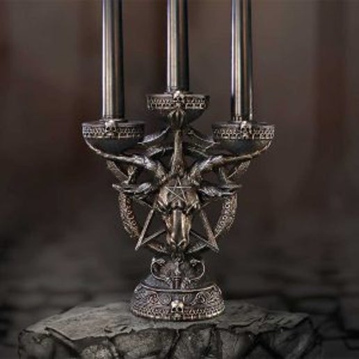Baphomet's radiance candelabra